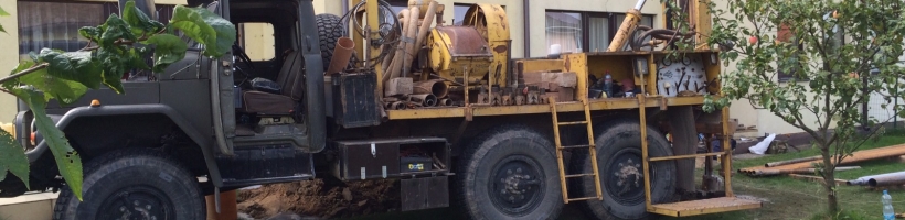 Бурим на воду спицы скважины