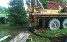 Dziļurbuma akas ierīkošana Marupē