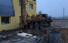 Dziļurbuma akas tapšanas proces,ierīkošana Medemciemā,Baložos