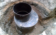 Dziļurbuma aprīkošana ar grodu.