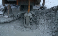 Dziļurbuma akas ierīkošana ziemā